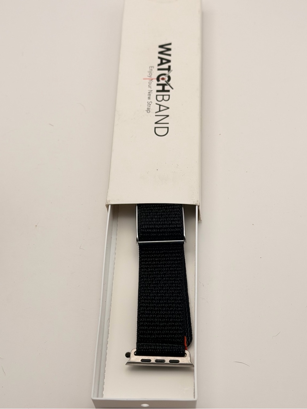 Whoop 5.0 Replacement Band (new), Black and chrome